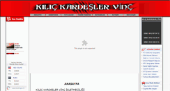 Desktop Screenshot of kilickardeslervinc.com